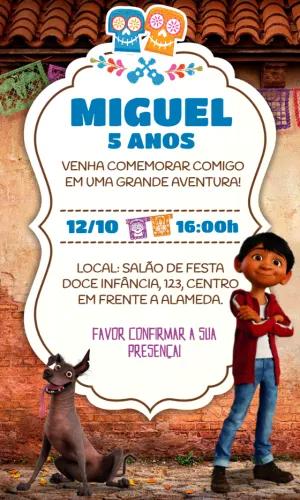 Convite Aniversário Viva a Vida é uma Festa para Editar Online