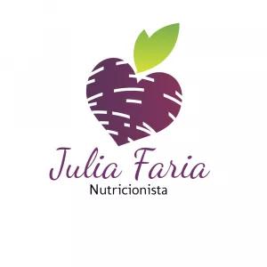 Logo Nutricionista com Fruta Editável para Criar Online