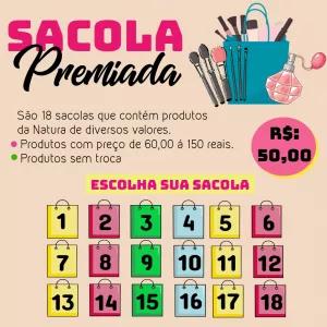 Arte para Sacola Premiada de Cosméticos Editável Online