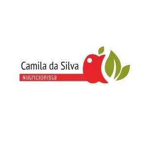 Logo Nutricionista com Maçã e Folhas para Editar Online