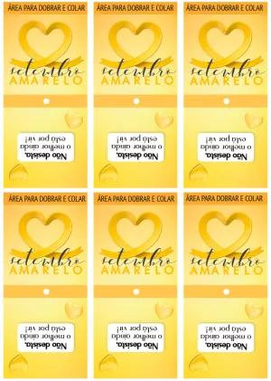 Capa para Pirulito Setembro Amarelo para Editar Online