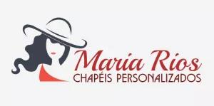 Logo Editável para Loja de Chapéus com Silhueta para Editar