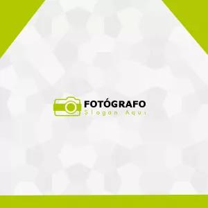 Logo Editável para Fotógrafo com Ícone de Câmera para Criar