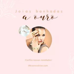 Post para Joalheria Elegante para Editar Online