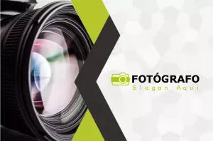 Cartão de Visita Fotógrafo Moderno para Editar Online