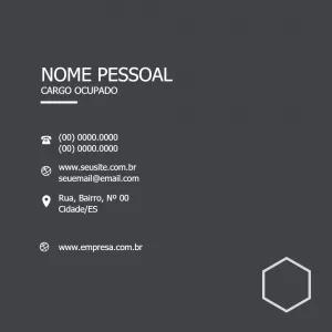 Cartão de Visita Profissional Abstrato para Editar Online