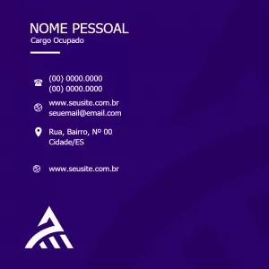 Cartão de Visita Corporativo Abstrato para Editar Online