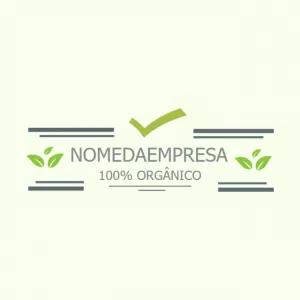 Logo Orgânico com Folhas para Editar e Baixar Online