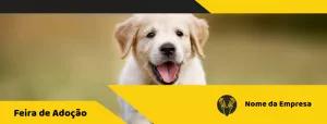 Post para Pet Shop: Anúncio de Adoção para Editar Online