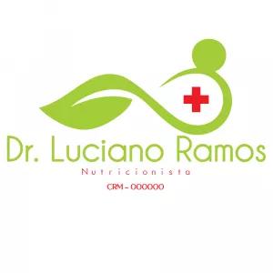 Logo Nutricionista com Símbolo de Saúde para Editar Online