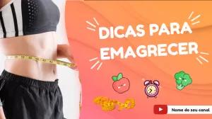 Thumbnail de Fitness e Emagrecimento para Editar Online