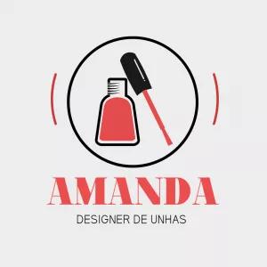 Logo Manicure Profissional com Esmalte para Editar Online