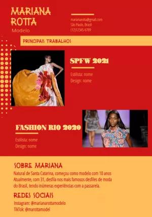 Mídia Kit Profissional com Fotos para Editar Online