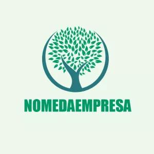 Logo Natureza com Árvore para Editar Online