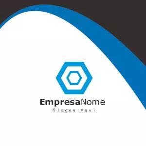 Logotipo Abstrato e Moderno para Editar Online