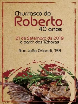 Convite de Aniversário Churrasco Rústico para Editar