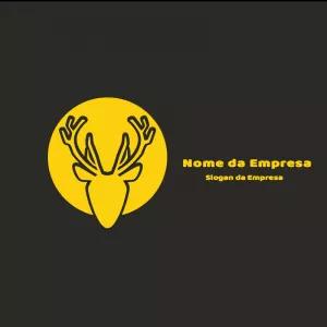 Logotipo com Cervo Elegante para Editar Online
