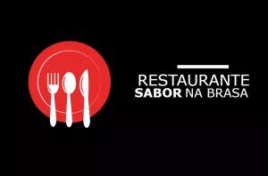 Logo para Restaurante com Talheres Editável Online