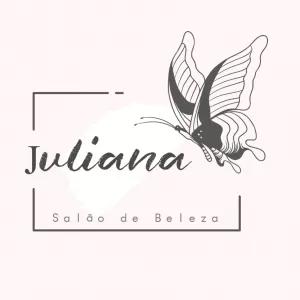 Logo Editável para Salão de Beleza com Borboleta Delicada