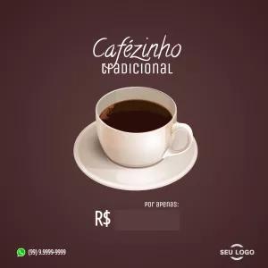 Post para Cafeteria com Preço Editável Online