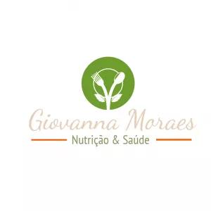 Logo Editável para Nutricionista com Símbolo de Saúde