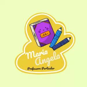 Logo Professora Particular com Desenhos Fofos para Editar