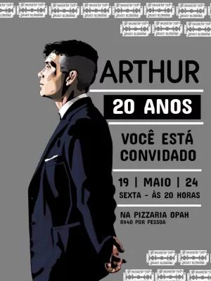 Convite de Aniversário Peaky Blinders para Editar Online