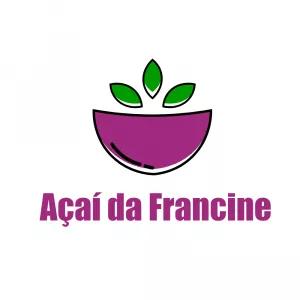 Logo Editável para Açaí com Tigela para Personalizar