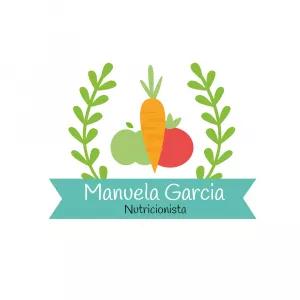 Logotipo Editável para Nutricionista com Vegetais