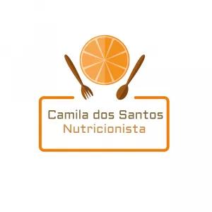 Logo Editável para Nutricionista com Fruta para Personalizar
