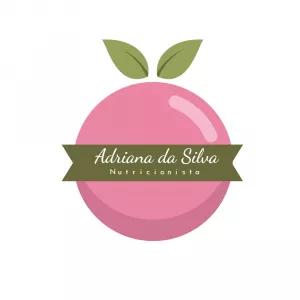 Logotipo Nutricionista com Fruta para Editar Online