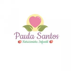 Logo Nutricionista Infantil com Coração para Editar Online