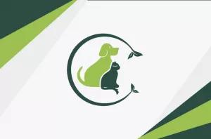Cartão de Visita Pet Shop com Cão e Gato para Editar Online