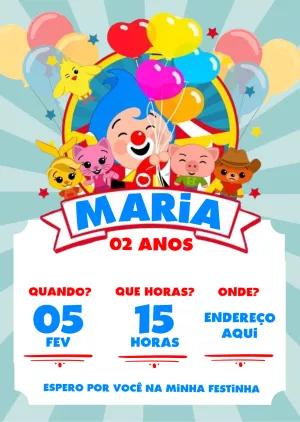 Convite Aniversário Um Herói do Coração para Editar Online