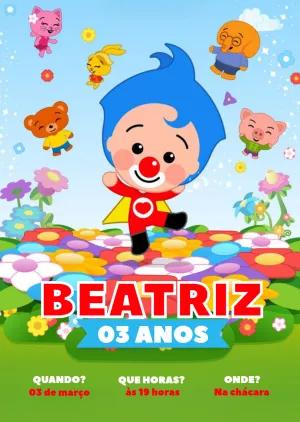 Convite Aniversário Um Herói do Coração para Editar Online