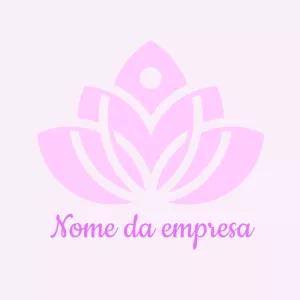 Logo Mandala Flor de Lótus Editável Online para Empresas