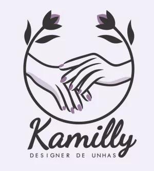 Logo Manicure Designer de Unhas com Flores para Editar Online