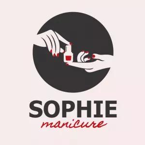 Logotipo Editável para Manicure e Salão de Beleza