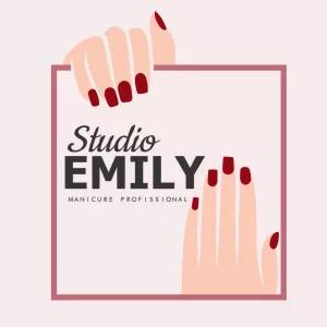 Logo Manicure Profissional com Mãos para Editar Online