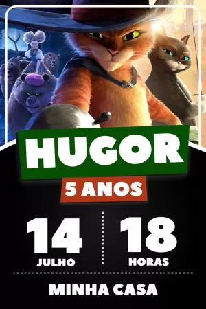 Convite Aniversário Gato de Botas 2 Editável Online para Imprimir