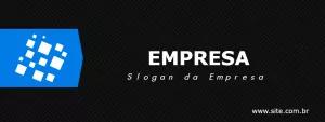 Banner Corporativo Abstrato e Moderno Editável Online