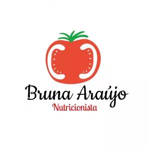 Logo Nutricionista com Tomate para Editar Online