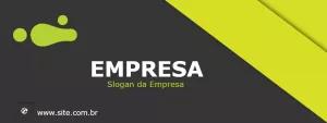 Banner Corporativo Abstrato para Editar Online