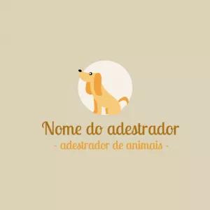 Logo Profissional para Adestrador de Cães para Editar Online