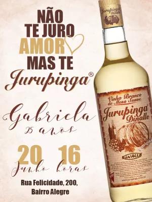 Convite de Aniversário Jurupinga para Editar Online