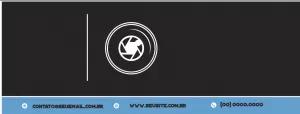 Banner de Fotografia Profissional para Editar Online
