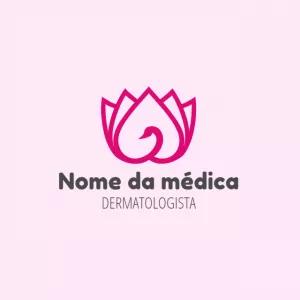 Logo Elegante com Cisne e Flor de Lótus para Editar