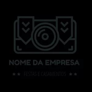 Logo para Fotógrafo Profissional Editável Online