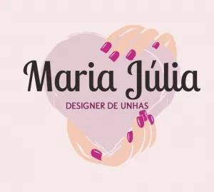 Logo Manicure com Mãos e Coração para Editar Online