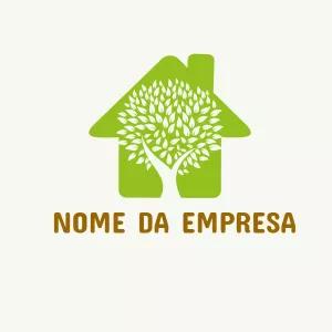 Logo Natureza e Casa Profissional para Editar Online